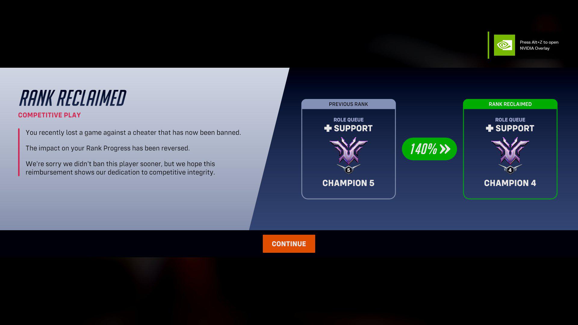 【OW2】チーター被害ランクポイント返金機能でランク急上昇の報告が続出