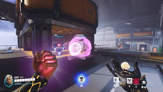 【OW】猫ですら同意を求めるのに、勝手に引っ張ってくるライフグリップってマジで何なん？