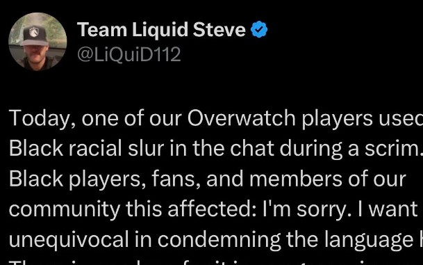 【OW】「NAシーンに激震」Rupalがスクリム中の差別発言でTL解雇—海外の反応まとめ