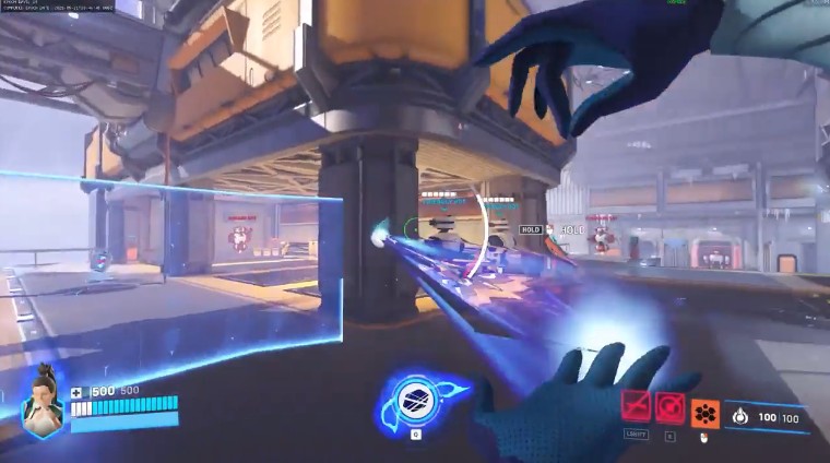 【OW】ドミナのバリア、初期プロトタイプが没になった理由がお察しすぎる