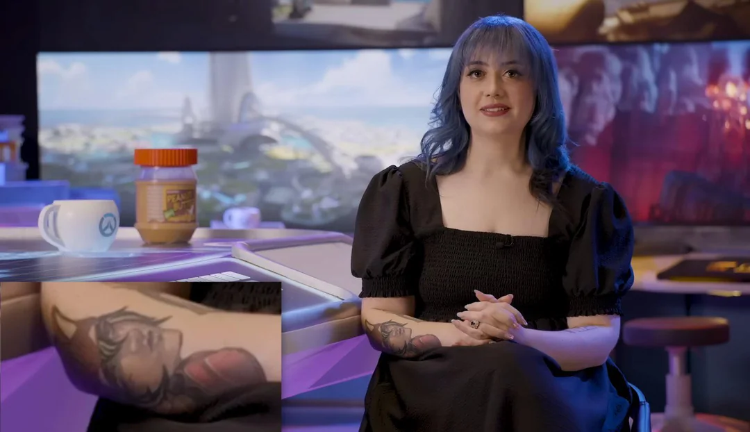 【OW】キリコのタトゥーを入れたOW開発者が脅迫を受けていた —開発者本人が本件について言及