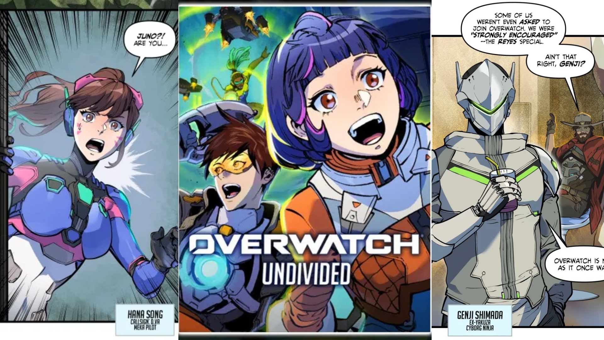 【OW】公式マンガ「Overwatch: Undivided」本日配信開始 - 全40話の連載がスタート