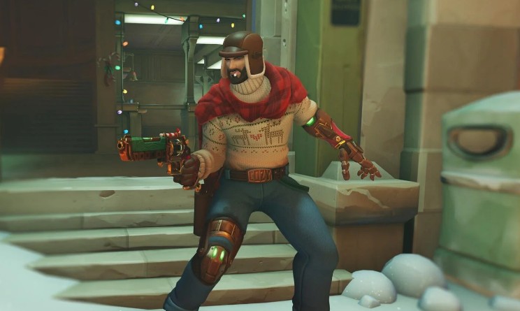 【OW】キャスディのあの不自然な立ち方、全部ちゃんと理由があった模様