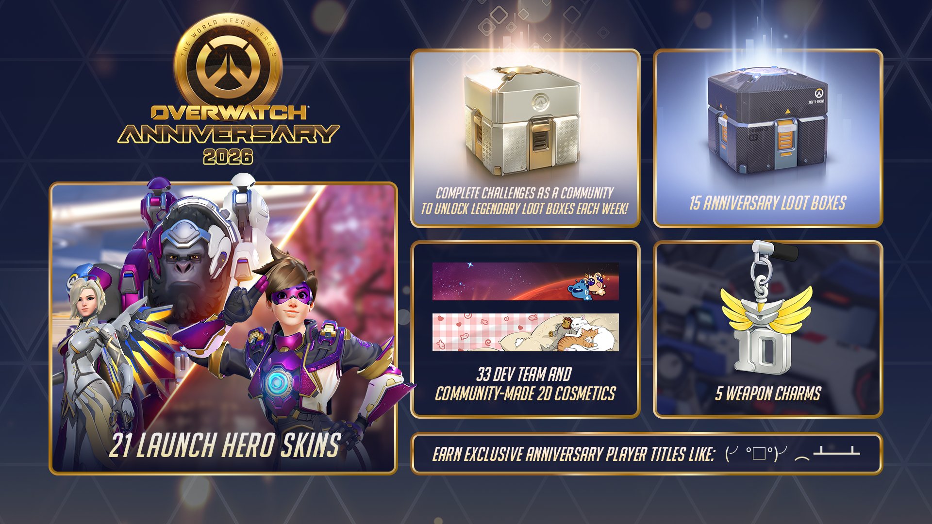 【OW】10周年記念イベントの配布アイテムに「デザイン盗用疑惑」が浮上