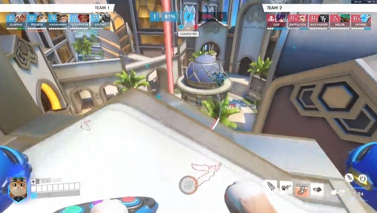 【OW】猫のリプレイ、4v5に見える ←でも〇〇出来てれば勝ちだろ