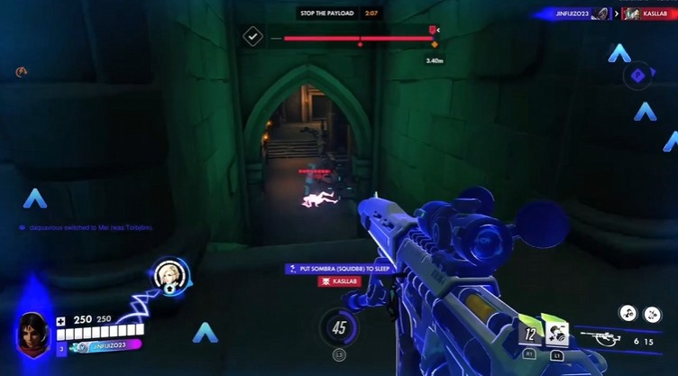 【OW】アナの新能力「ホーミング・スリープダーツ」が発動してしまうｗｗ