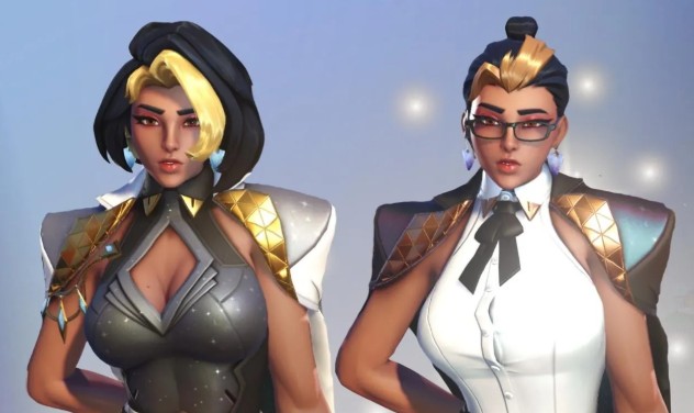 【OW】ドミナの新スキンを通常スキンと比較した結果 ←〇〇がよりリッチになっていた模様