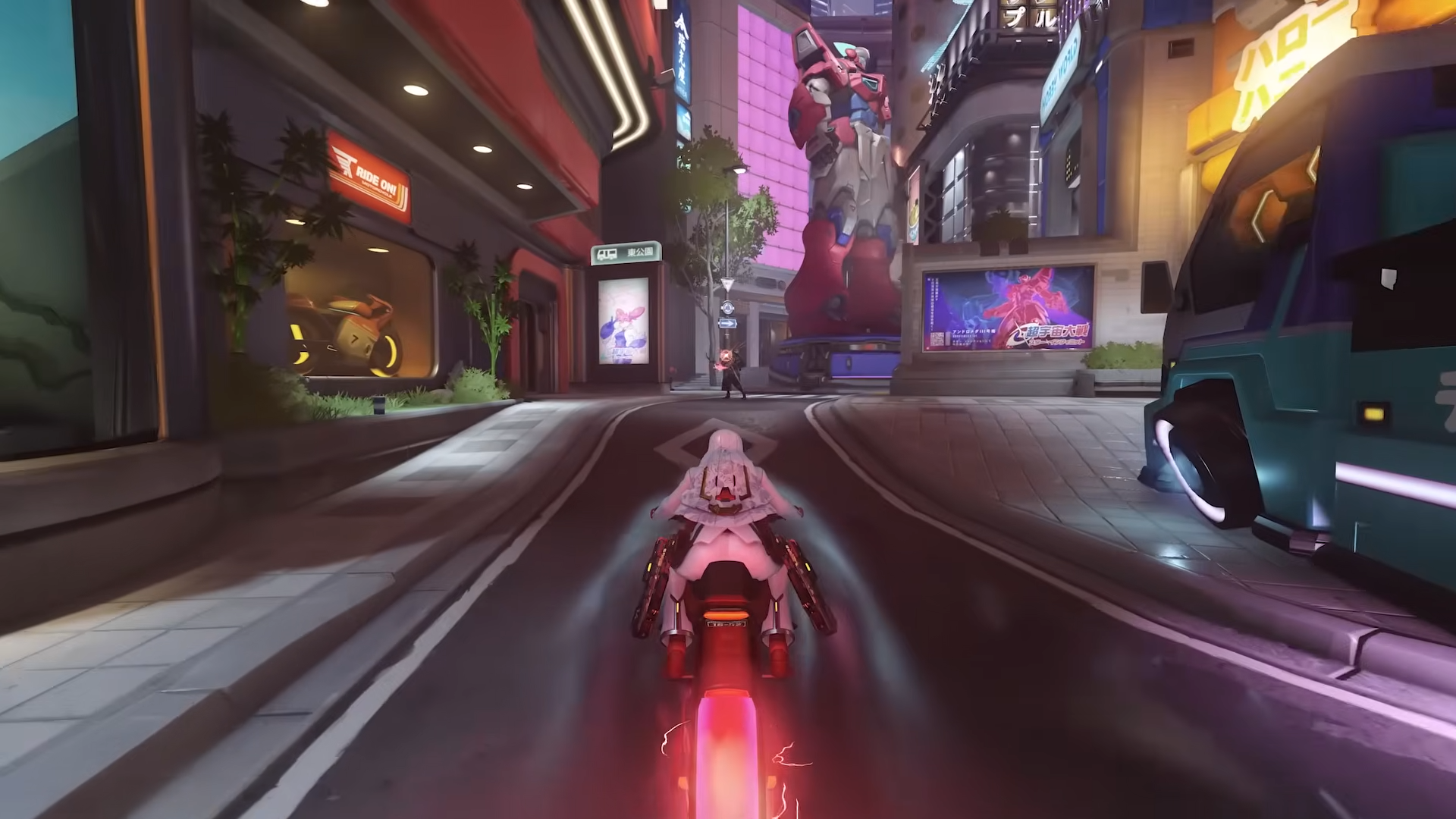 【OW】ゲンジはバイクを木の葉返しできるのか？
