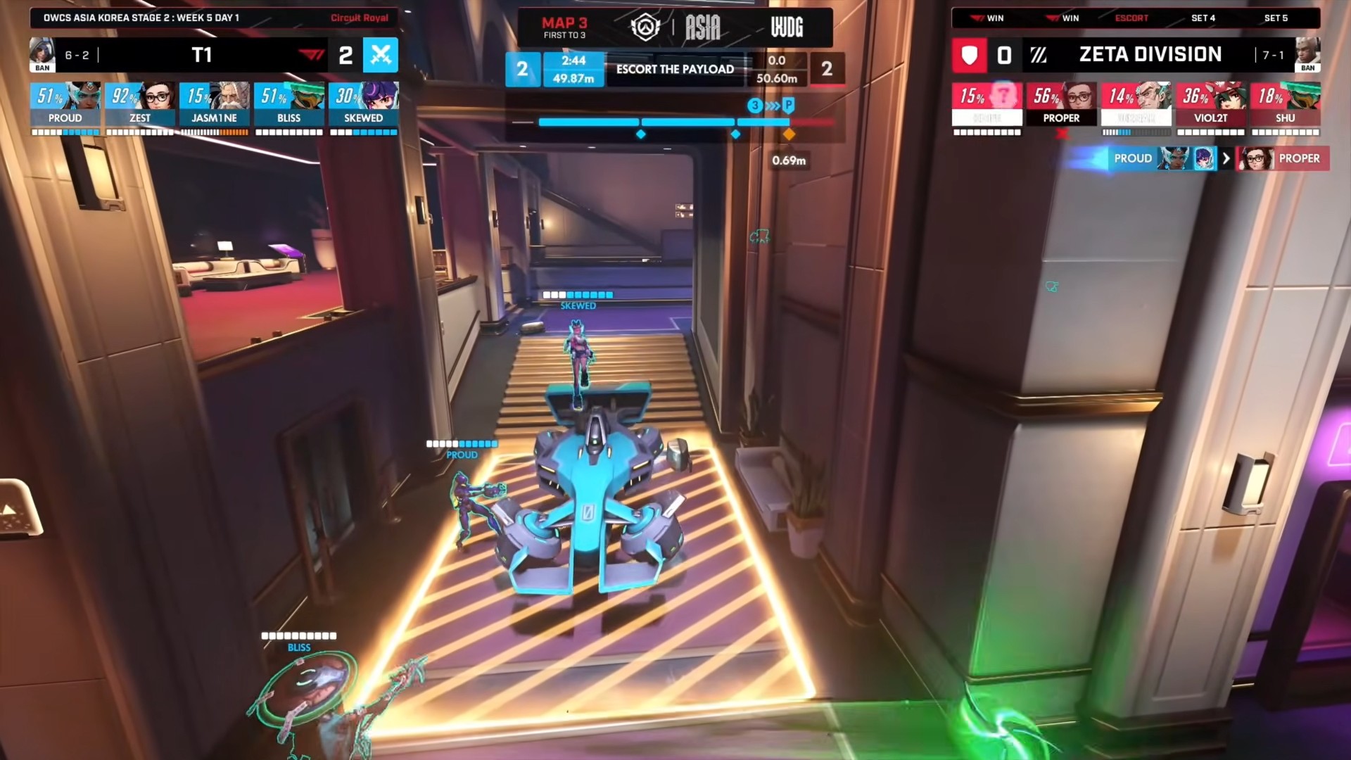 【OW】CR撃破から一転、ZETAがT1に完敗し海外勢「別チームみたい」
