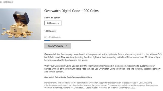 【朗報】Microsoft RewardsのOWコイン、数カ月ぶりに交換復活