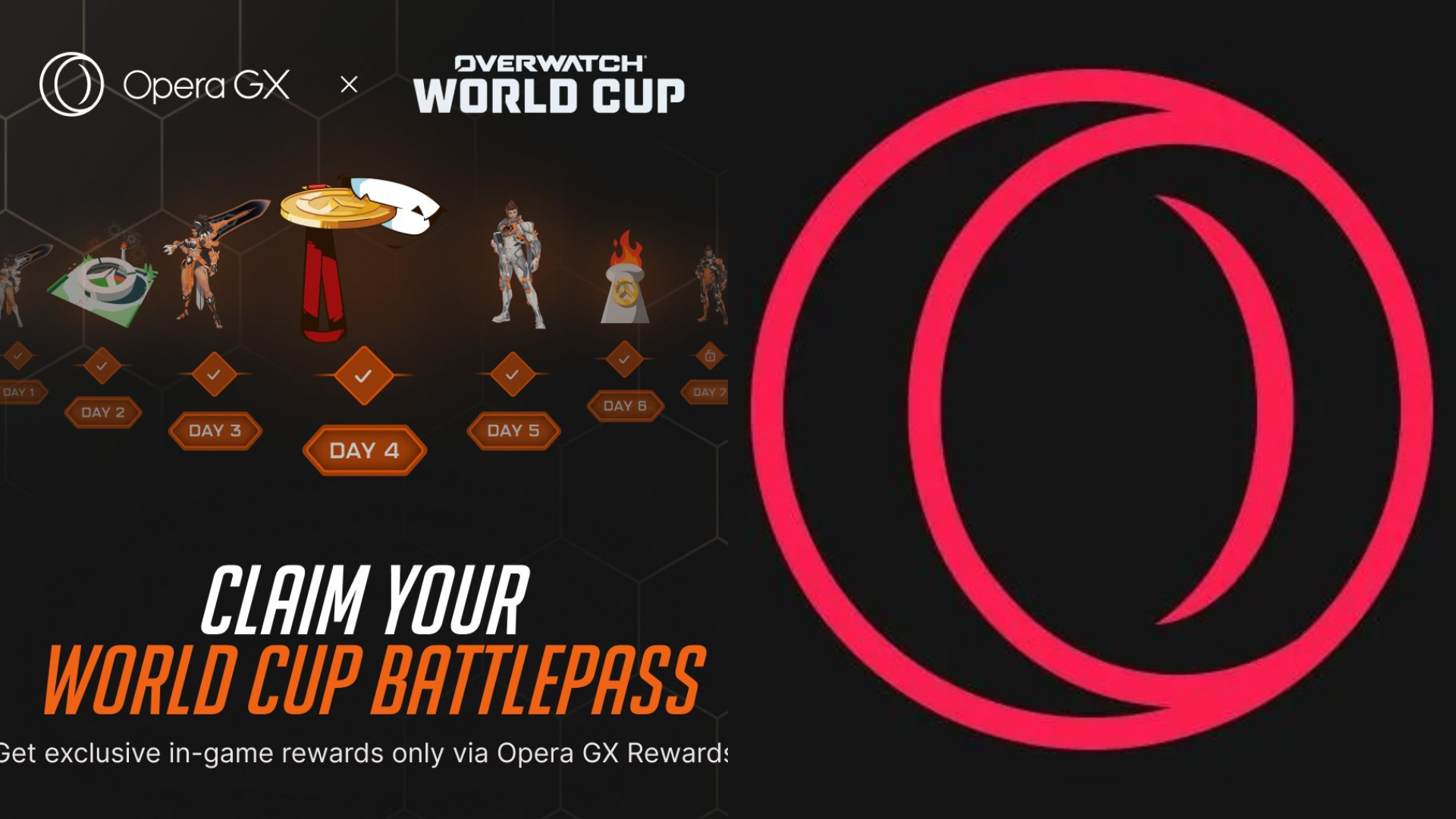 【OW】Opera GX×OWWCコラボが開催 ―限定報酬がもらえる「ワールドカップバトルパス」登場