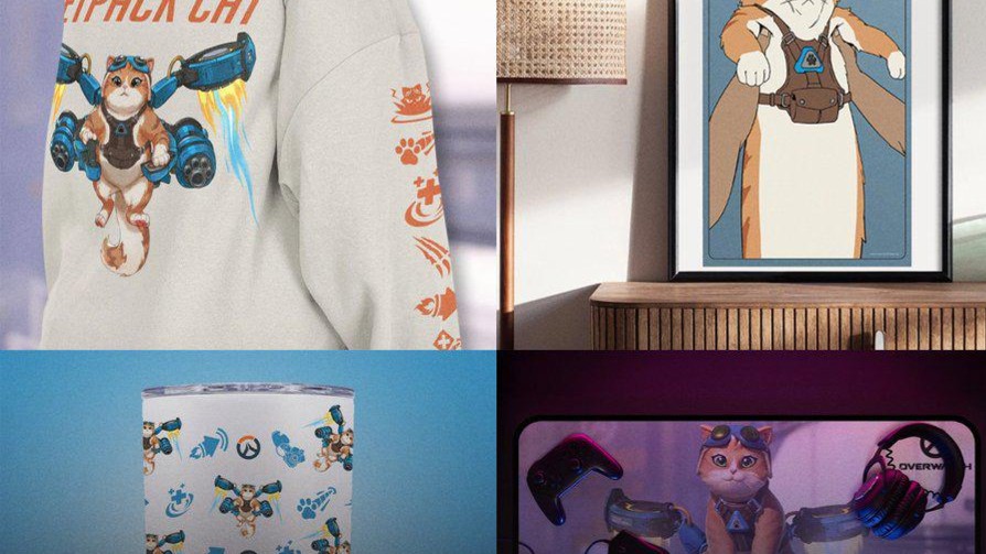 【OW】猫、ついに公式グッズ化→レベル100目前のネコガチ勢に見せた結果ｗｗｗ