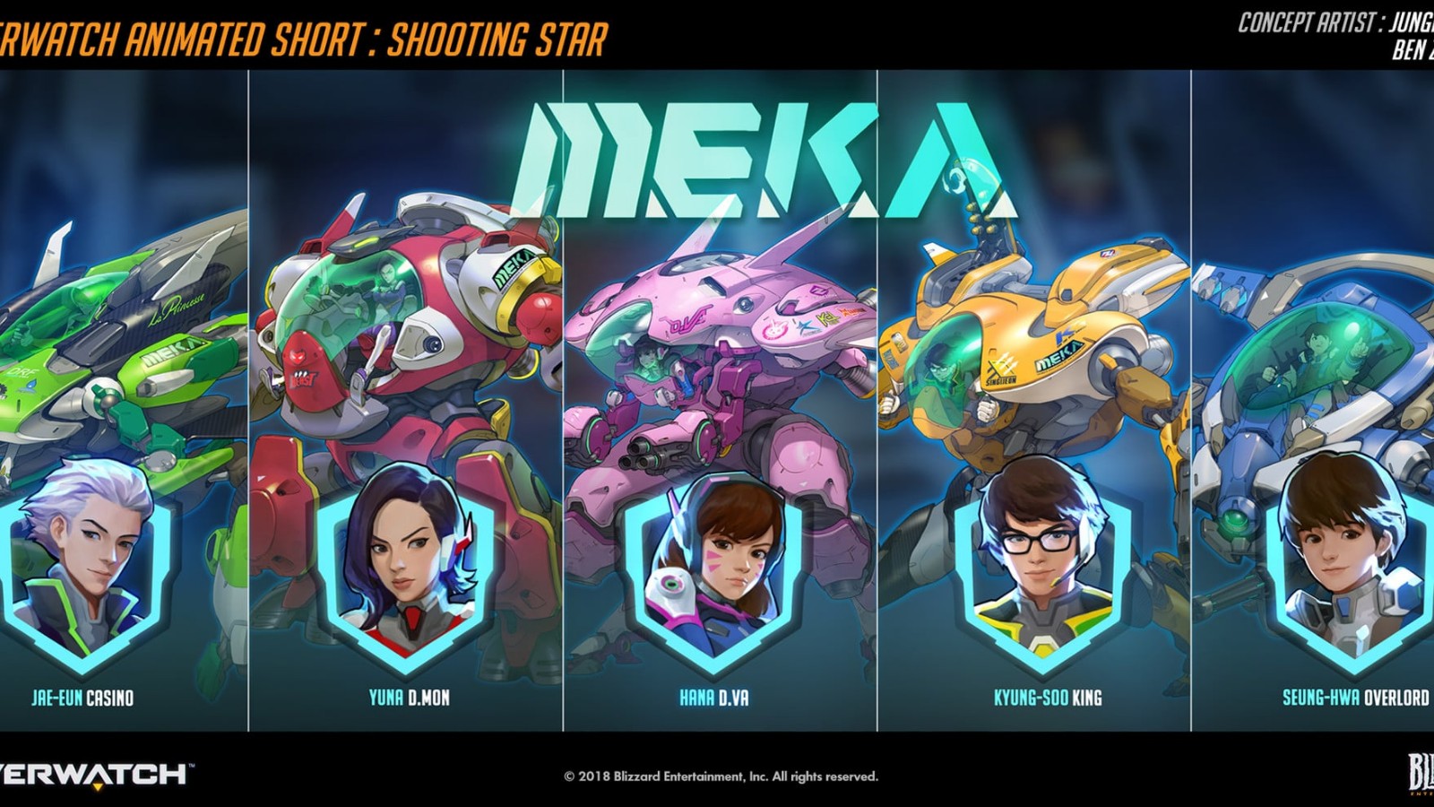 【OW】MEKA部隊の残り4人、全員タンク説からロール別の実装案が広がる