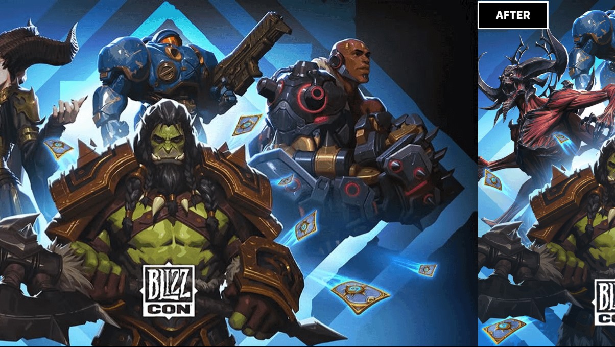 【OW】ポスター中央のドゥーム、ヴェンデッタに差し替えられてしまい話題に
