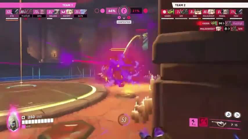 【OW】残り10HPのアナ、絶体絶命の状況で新アビリティを身につけるｗｗｗ