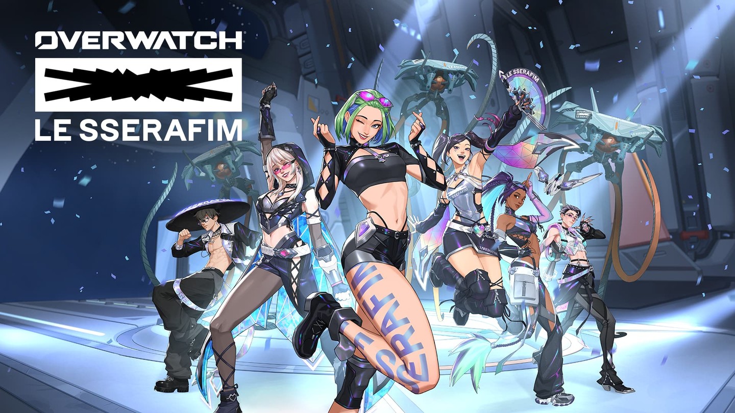 【OW】LE SSERAFIM第3弾コラボスキン公開、かわいい〇〇きたああああ！