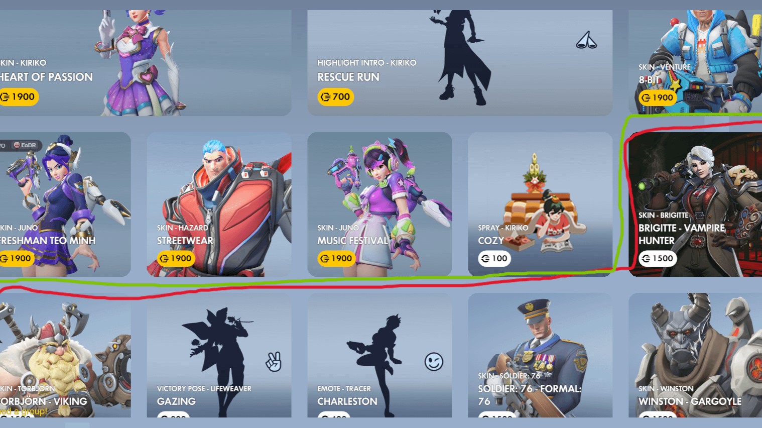 【OW】「あなたへのおすすめ」が推しを全然出さない←知っておきたいショップの仕組みがコレ