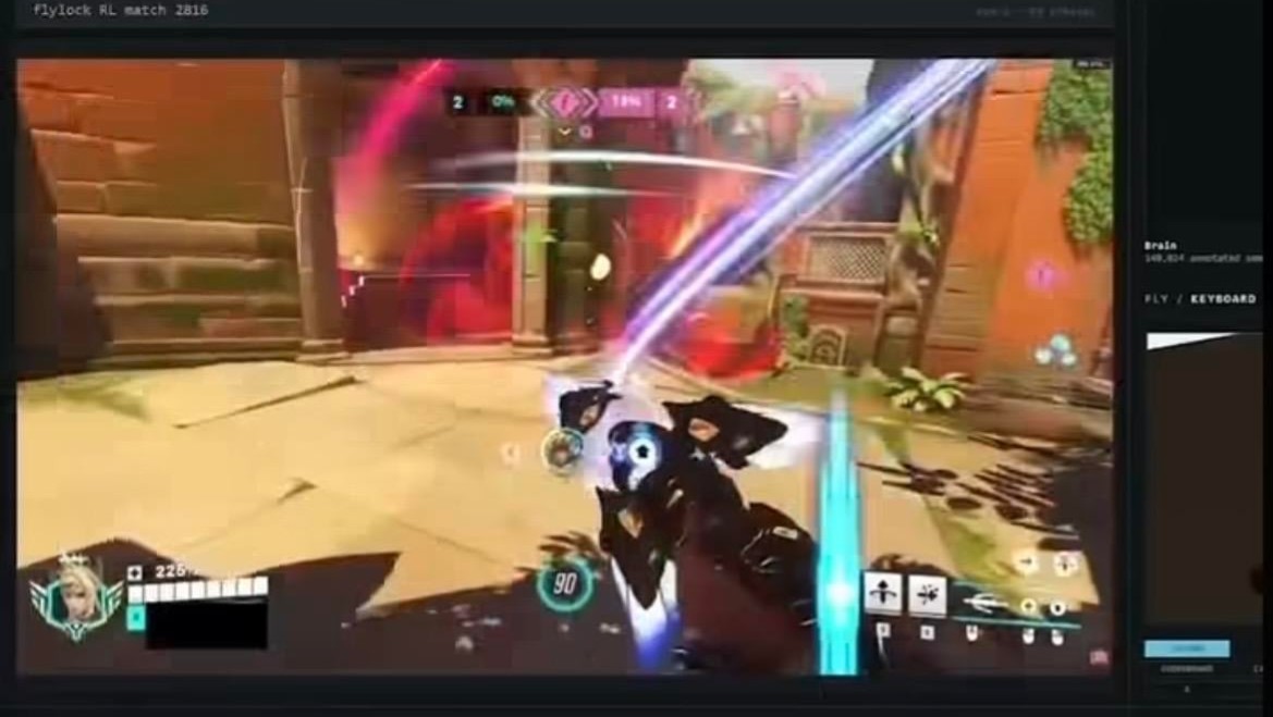 【OW】ハエの神経をOWに接続した結果、マーシーでマスター帯に到達した模様