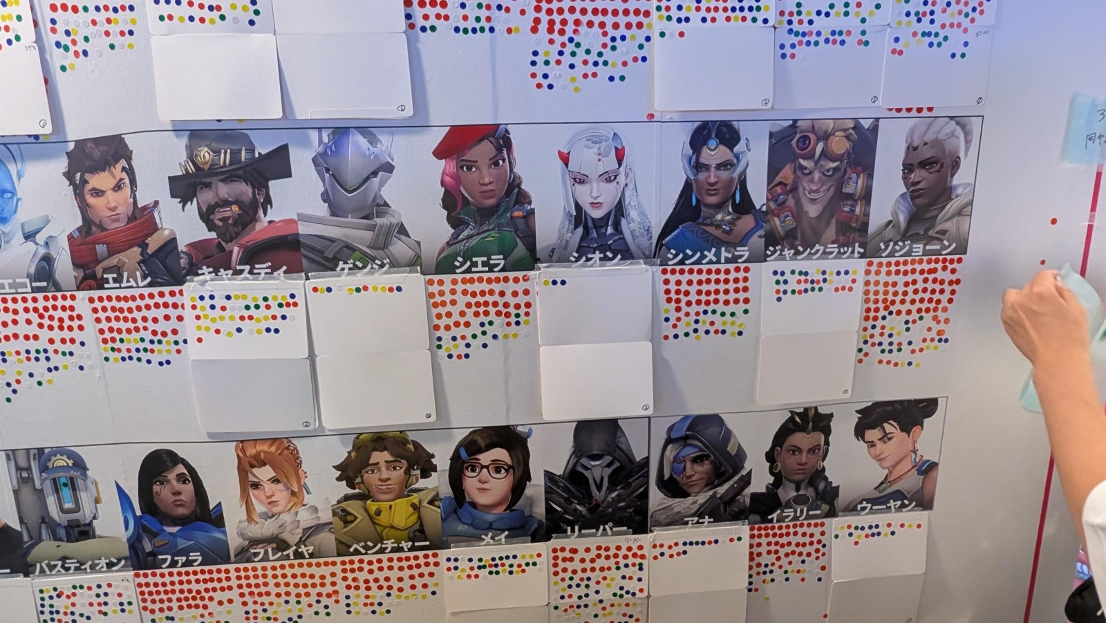 【OW】TGS会場のヒーロー人気投票、コイツらだけ3枚目に突入www