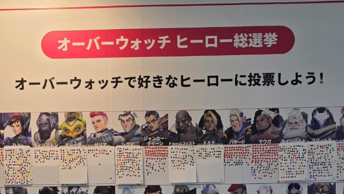 【OW】TGSのヒーロー総選挙、最終結果がこちら ←意外すぎる順位が続出