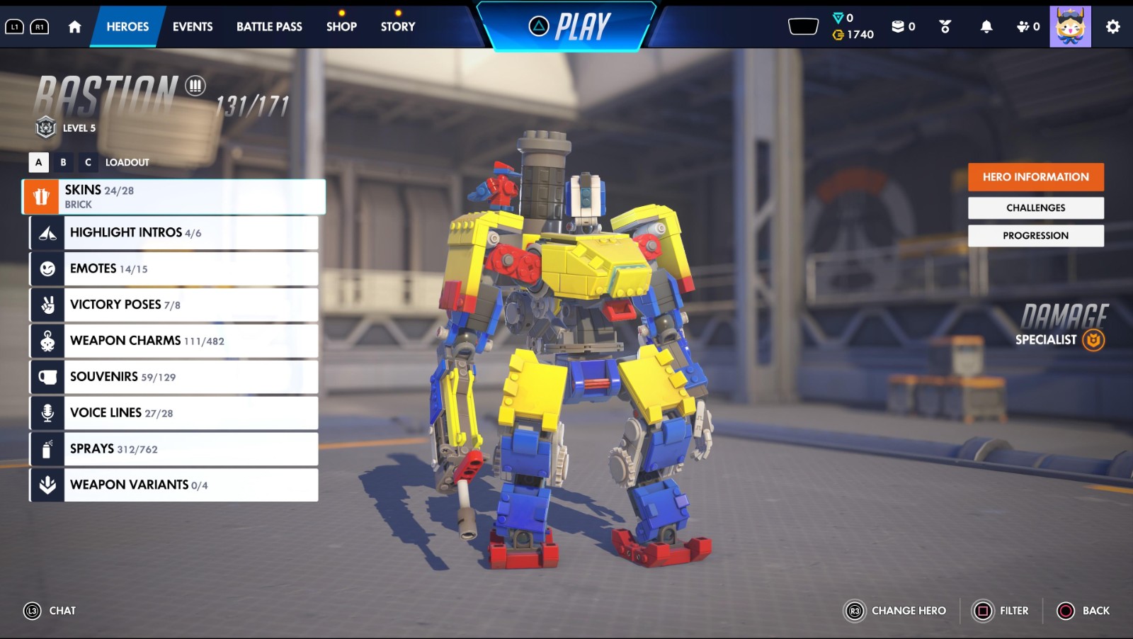 【OW】手に入れてから一度も変えてない「一生モノのスキン」ってある？ ←〇〇だけはガチで固定