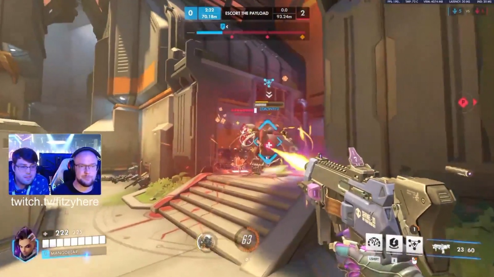 【OW】シーズン5のサポートソンブラ実際のプレイ映像がこちら ←これ結構ありじゃね