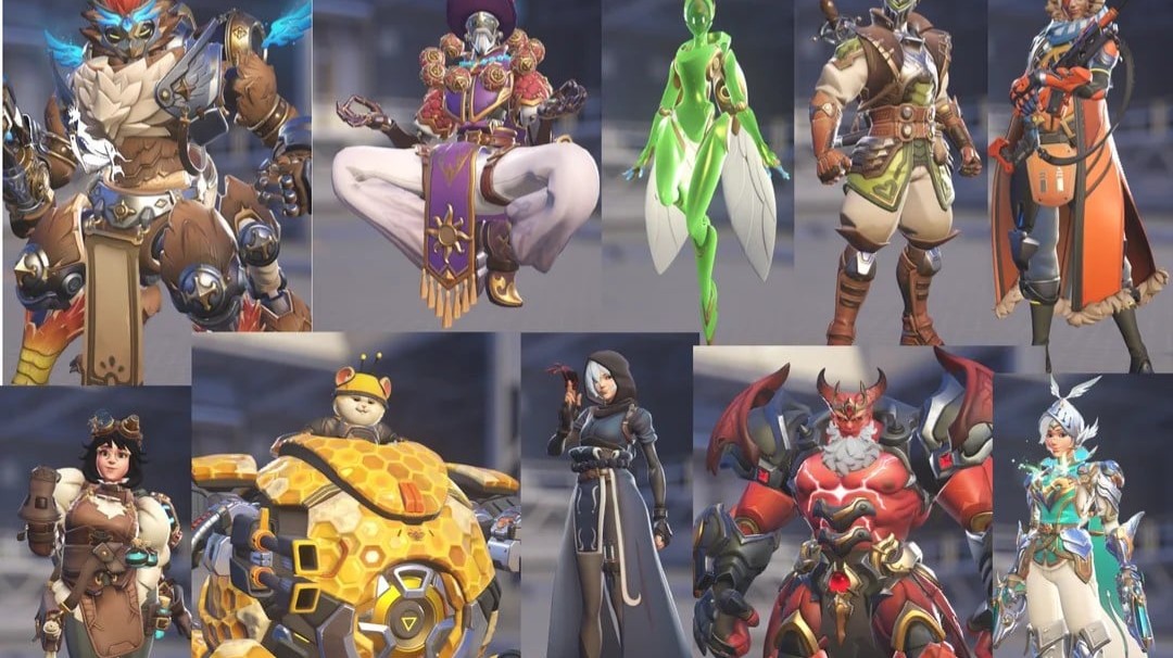 【OW】復刻される過去バトルパスS1～15のスキン一覧まとめ ←みんなどれ取る？