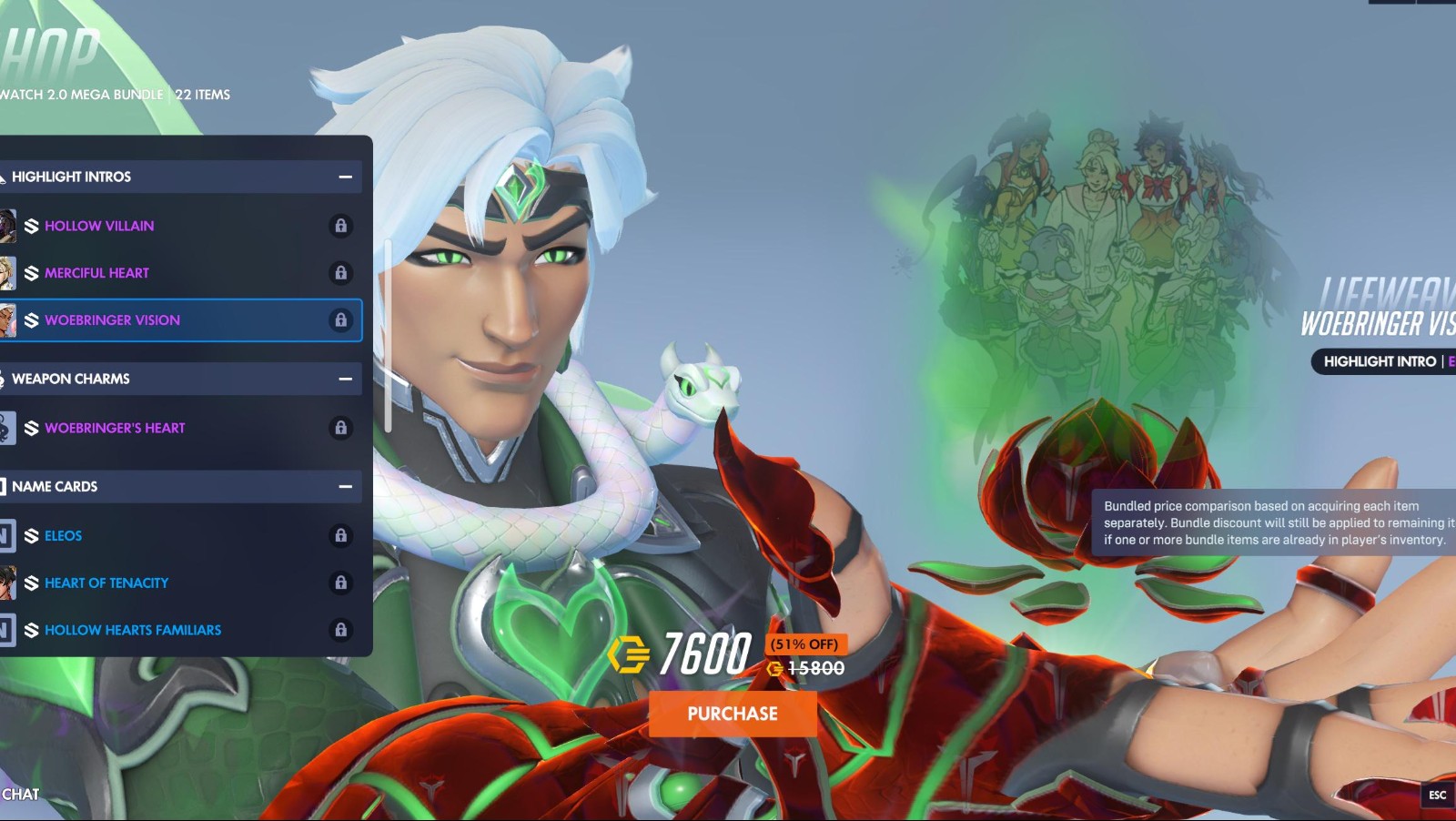 【OW】ライフウィーバーの新ハイライトイントロ、過去一手抜きと指摘されてしまう