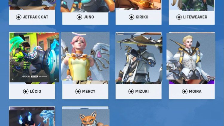【OW】シーズン5のサポ新スキン一覧、〇〇だけ唯一何もなくて泣く